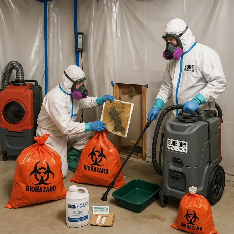 Contaminated Water Handling Protocols process in Progress, PA